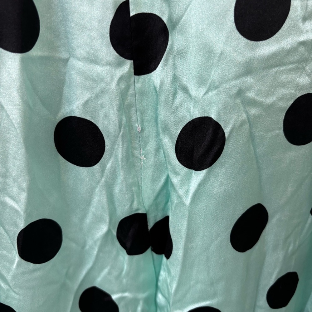 Olivia Rubin Marley Dress Silk Polka Dot Long Sleeve - Picture 11 of 13